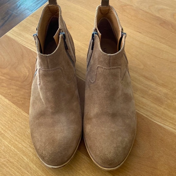 Lucky Brand Bootie Tan Benniee Bootie 9 - Picture 5 of 8